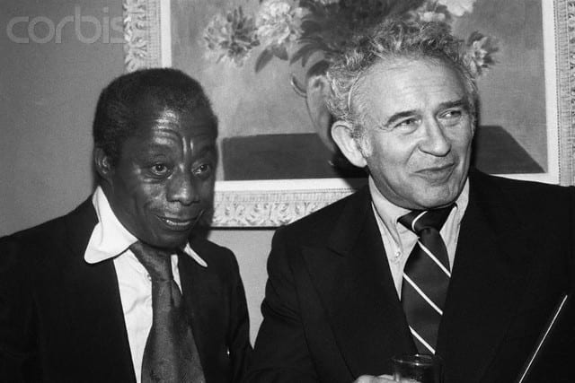 James Baldwin and Norman Mailer
